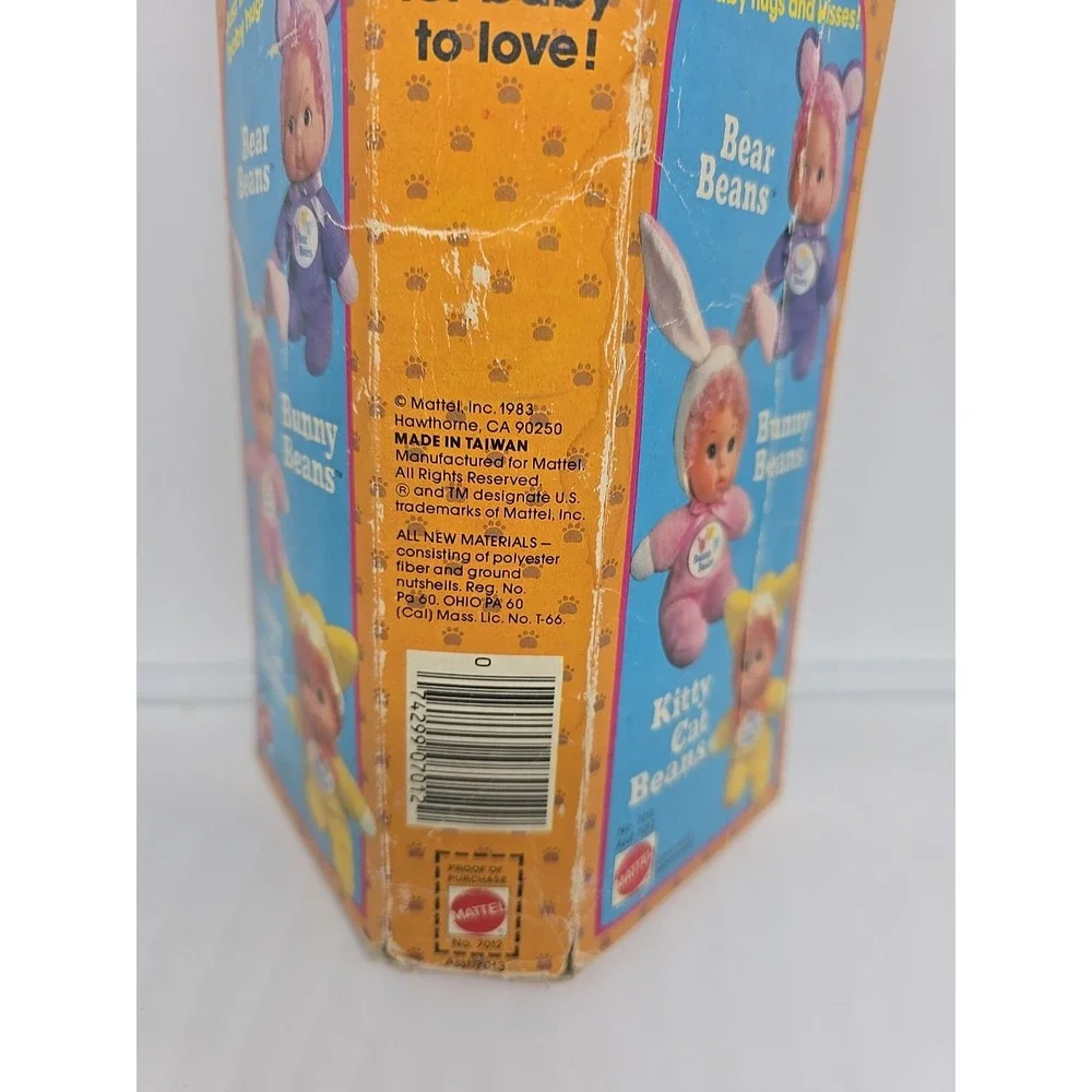 New Kitty Cat Beans, Mattel‎ 1983 RARE